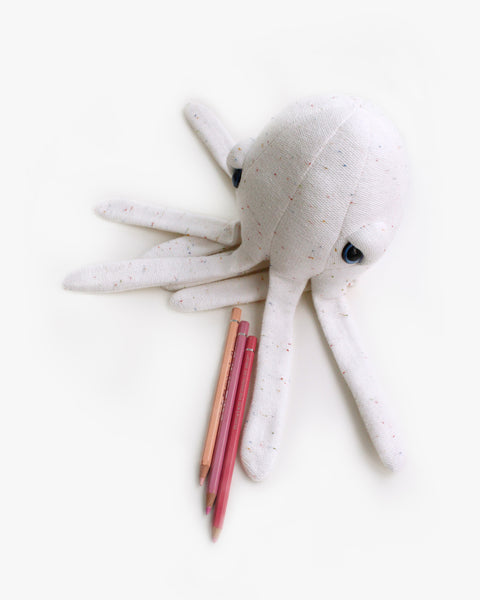 The Mini Octopus Stuffed Animal Plushie Sir Fur Mini by BigStuffed