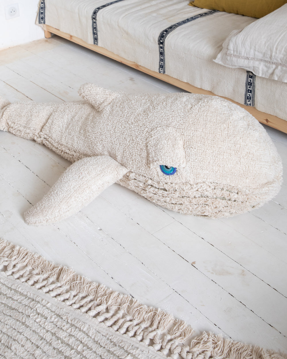 The Whale Pouf Pouf by BigStuffed