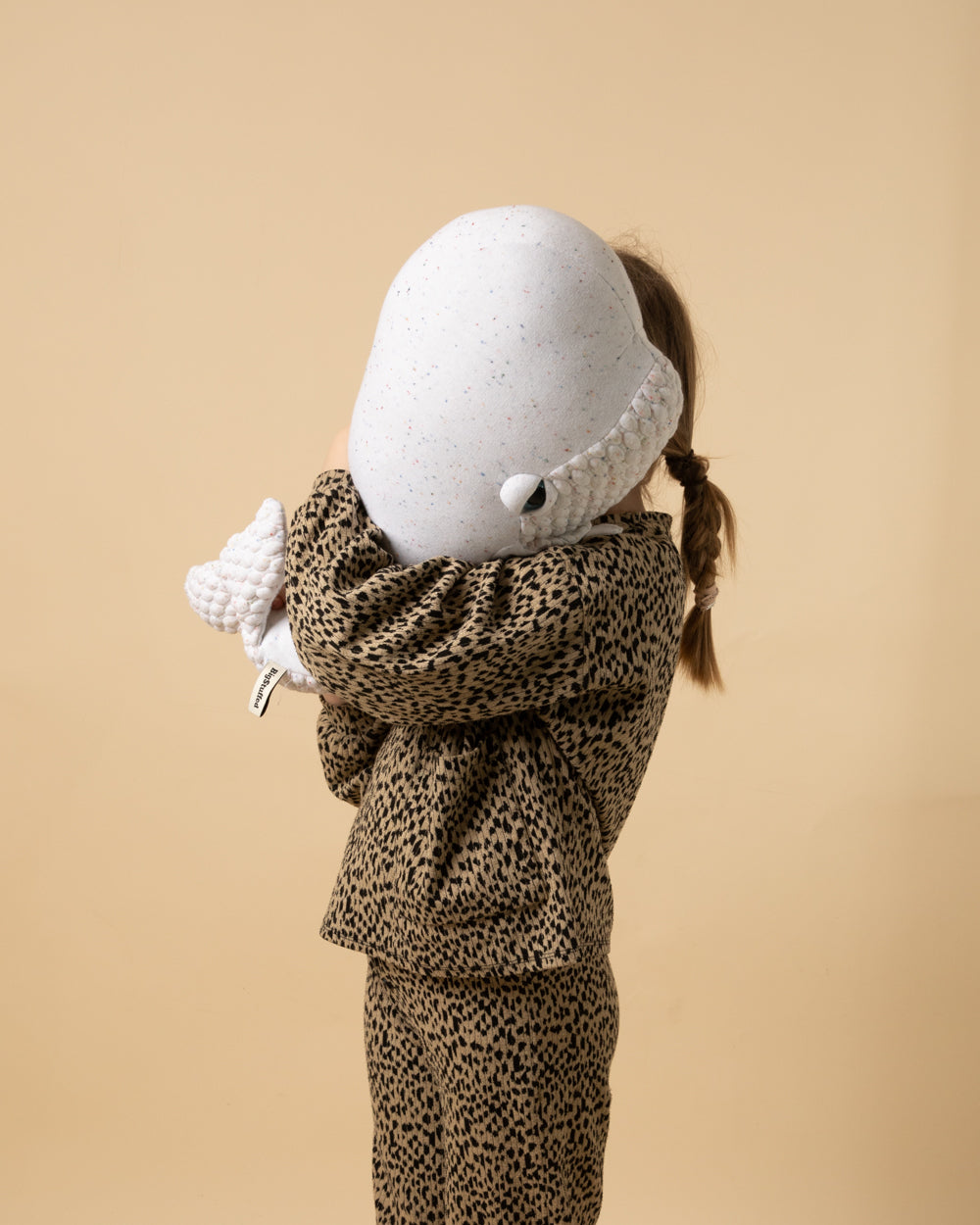 The Beluga Stuffed Animal Plushie Freckled Small by BigStuffed