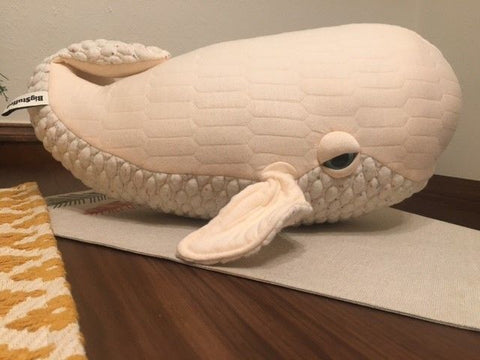 " C’était un cadeau pour ma fille. Quand j’ai ouvert la boîte pour examiner la baleine, c’était le coup de foudre. "