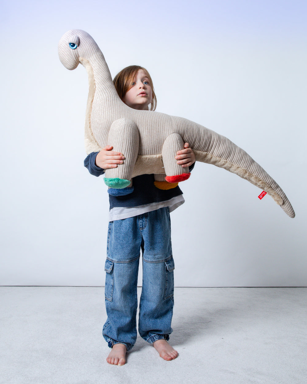 The Dinosaur Stuffed Animal Plushie Primary Big by BigStuffed