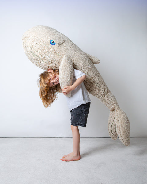 The Whale Pouf Pouf by BigStuffed