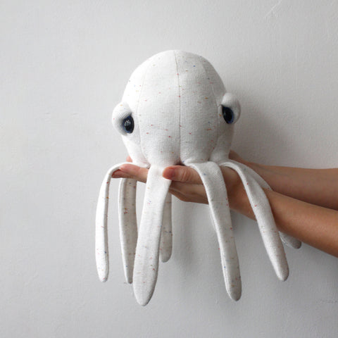The Mini Octopus Stuffed Animal Plushie Red Velvet Mini by BigStuffed