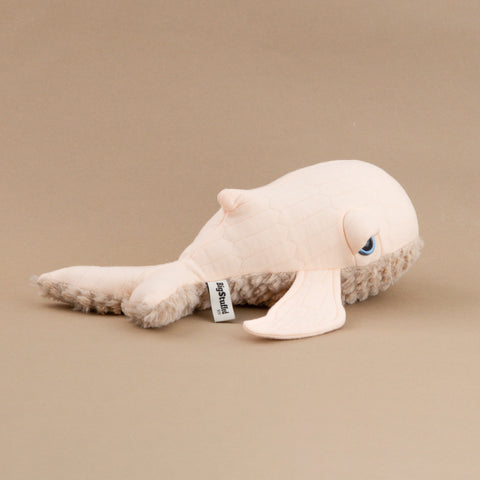 The Mini Whale Stuffed Animal Plushie Lady Fur Mini by BigStuffed