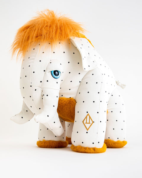The Dotty Mammoth Stuffed Animal Plushie by BigStuffed