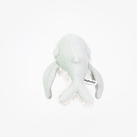 The Mini Whale Stuffed Animal Plushie GrandMa Fur Mini by BigStuffed