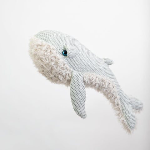 The Whale Stuffed Animal Plushie GrandMa Small by BigStuffed