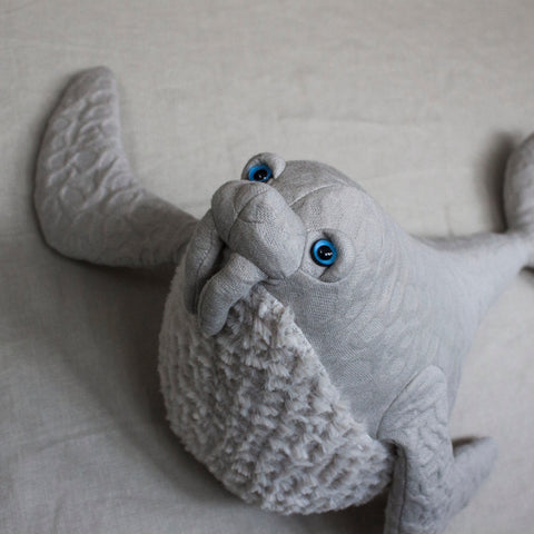 The Walrus Stuffed Animal Plushie by BigStuffed