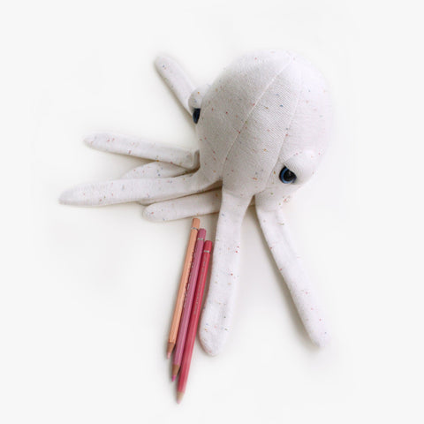 The Mini Octopus Stuffed Animal Plushie Freckled Mini by BigStuffed