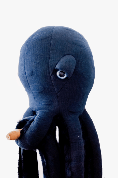 The Octopus Stuffed Animal Plushie Night Big by BigStuffed