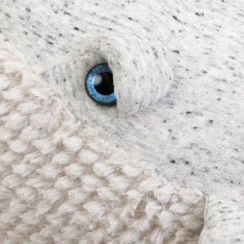 The Whale Stuffed Animal Plushie Original Small by BigStuffed