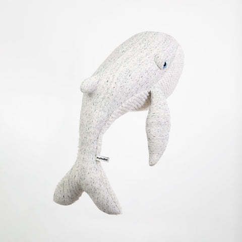 The Whale Stuffed Animal Plushie Original Big by BigStuffed