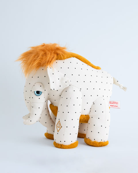 The Dotty Mammoth Stuffed Animal Plushie by BigStuffed