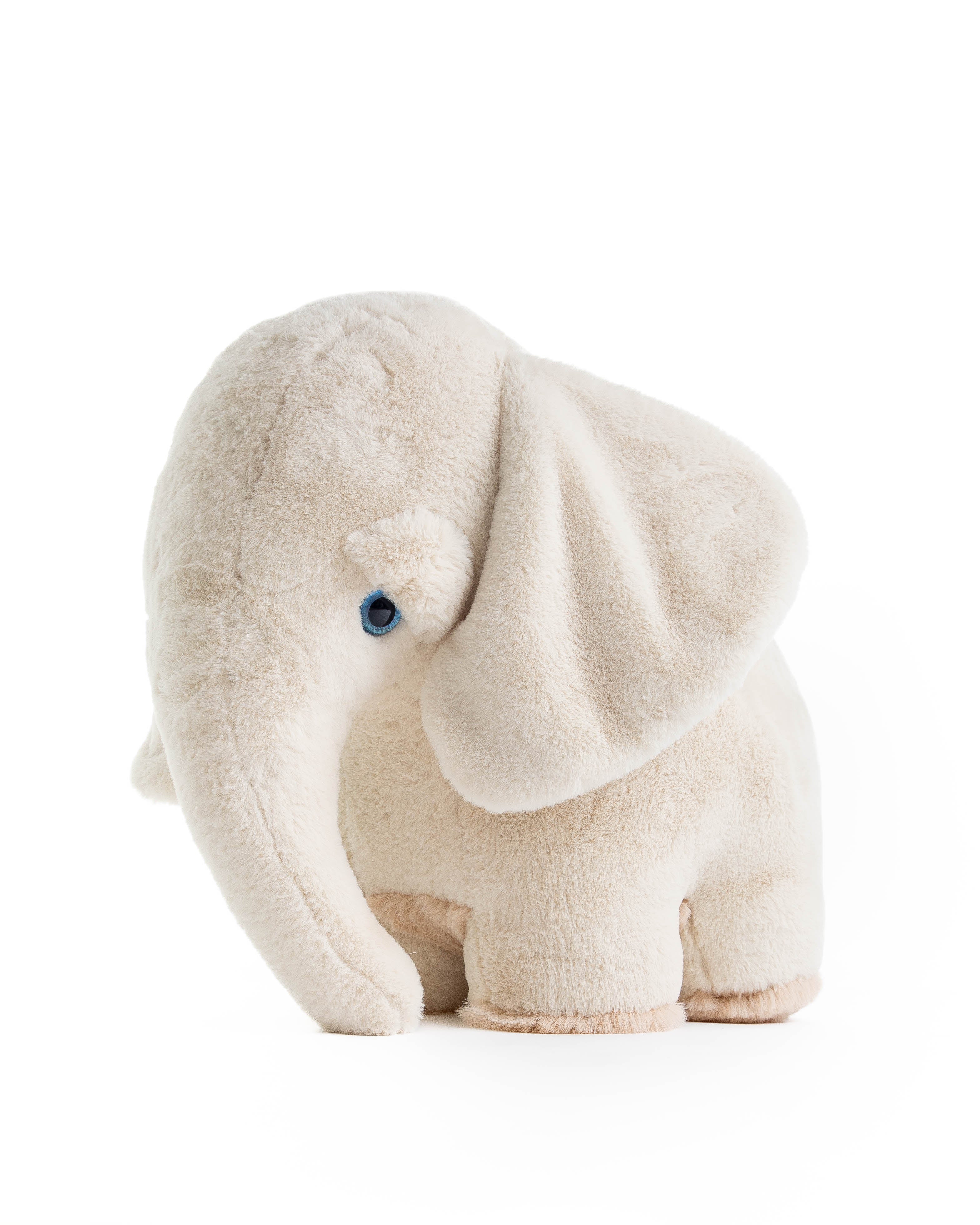 BigStuffed Large Soft Primary Color Elephant