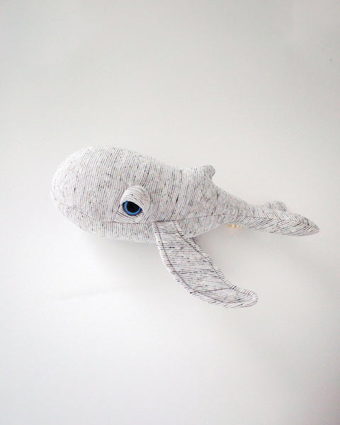 The Mini Whale Stuffed Animal Plushie GrandPa Mini by BigStuffed