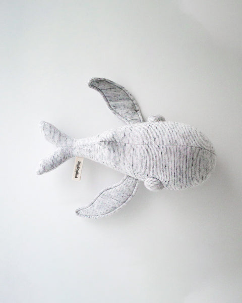 The Mini Whale Stuffed Animal Plushie GrandPa Mini by BigStuffed