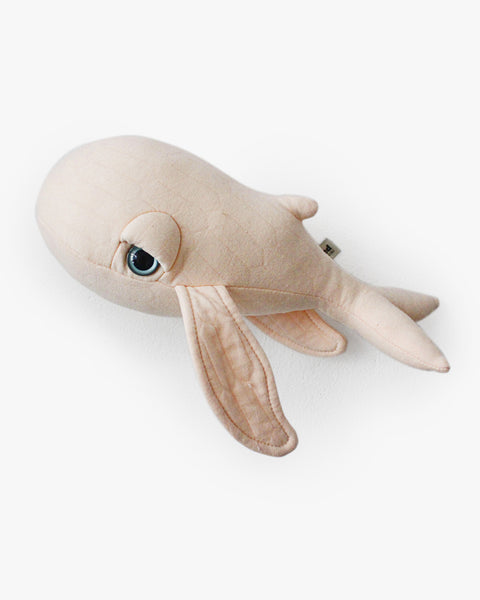 The Mini Whale Stuffed Animal Plushie Lady Mini by BigStuffed