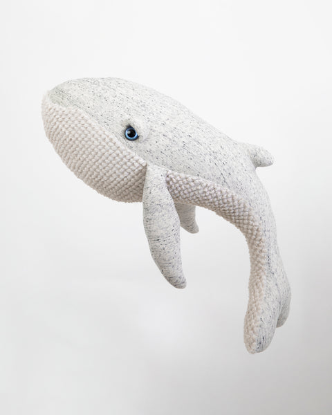 The Whale Stuffed Animal Plushie Original Big by BigStuffed