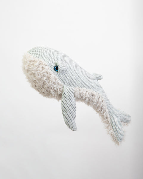 The Whale Stuffed Animal Plushie GrandMa Small by BigStuffed