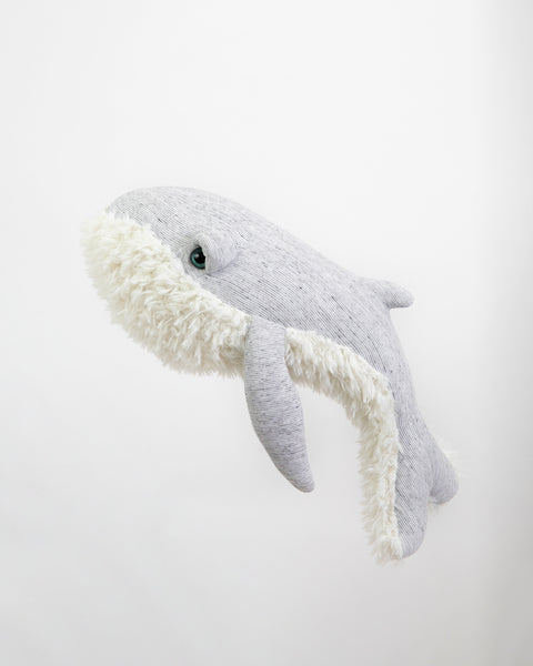 The Whale Stuffed Animal Plushie GrandPa Small by BigStuffed