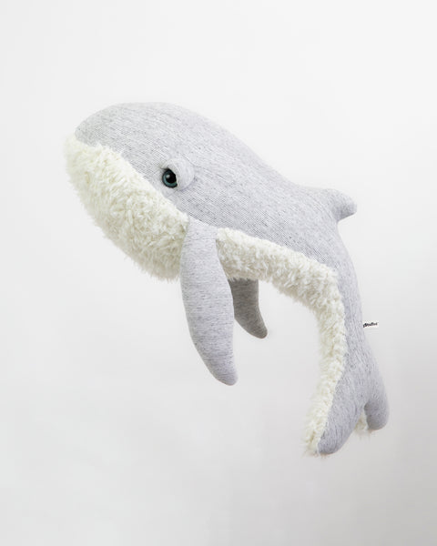 The Whale Stuffed Animal Plushie GrandPa Big by BigStuffed