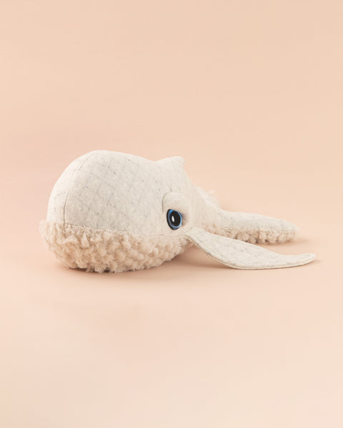 The Mini Whale Stuffed Animal Plushie Gold Mini by BigStuffed