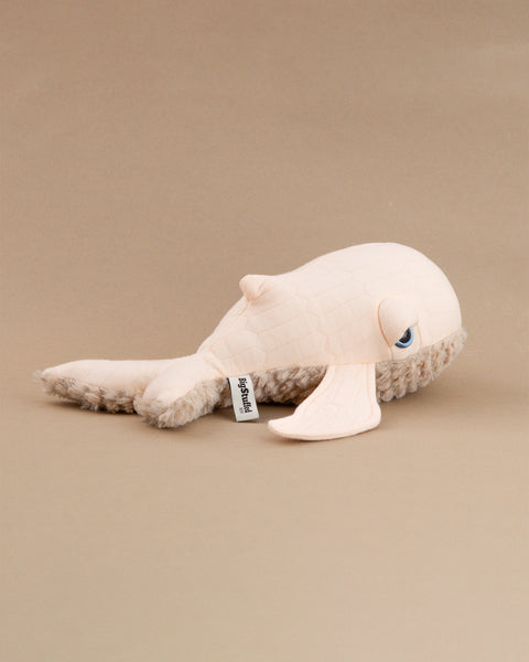 The Mini Whale Stuffed Animal Plushie Gold Mini by BigStuffed