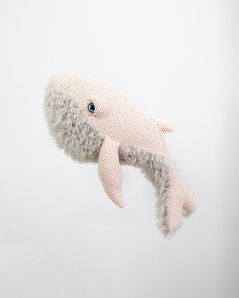 The Whale Stuffed Animal Plushie Mama Small by BigStuffed