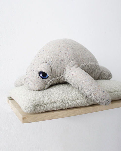 The Manatee Stuffed Animal Plushie Sand Small by BigStuffed