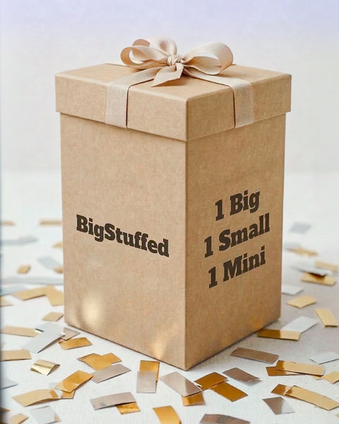 The Surprise Box Surprise ! 1 Mini + 1 Small + 1 Big by BigStuffed