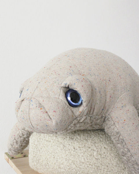 The Manatee Stuffed Animal Plushie Sand Big by BigStuffed