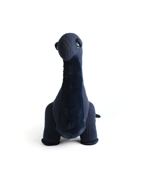 The Dinosaur Stuffed Animal Plushie Midnight Small by BigStuffed