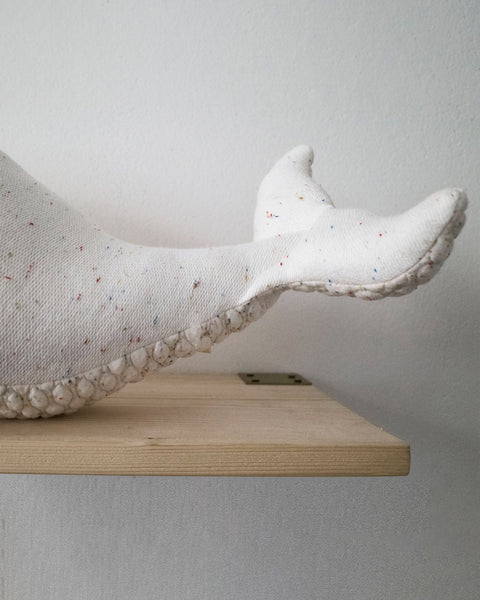 The Beluga Stuffed Animal Plushie Freckled Small by BigStuffed