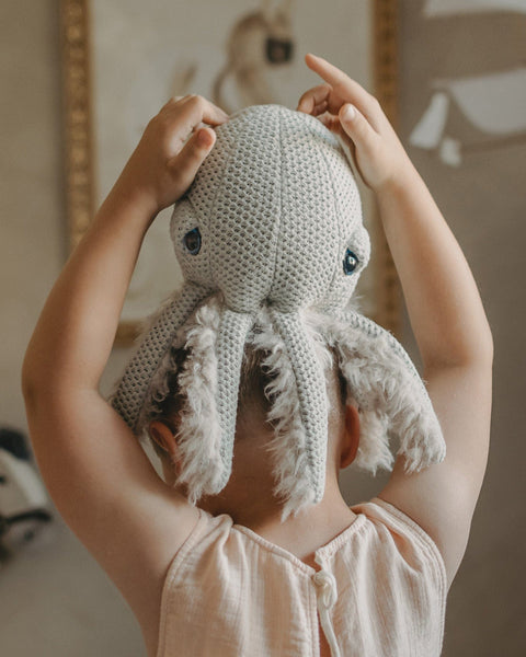 The Mini Octopus Stuffed Animal Plushie by BigStuffed