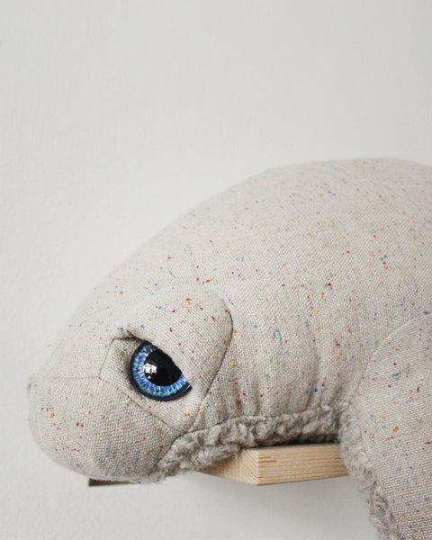 The Manatee Stuffed Animal Plushie Sand Small by BigStuffed