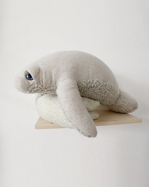 The Manatee Stuffed Animal Plushie Sand Big by BigStuffed