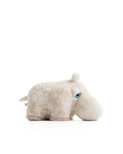 The Hippo Stuffed Animal Plushie Beige Fur by BigStuffed