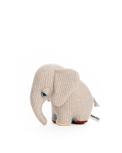 The Primary Elephant Stuffed Animal Plushie Primary Mini by BigStuffed