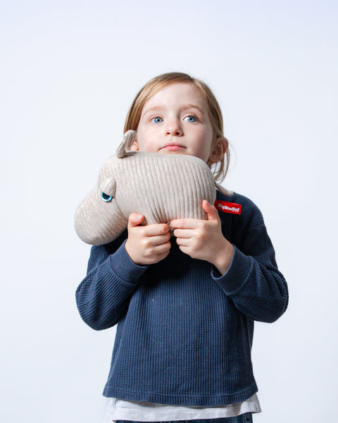 The Mini Hippo Stuffed Animal Plushie Primary Mini by BigStuffed