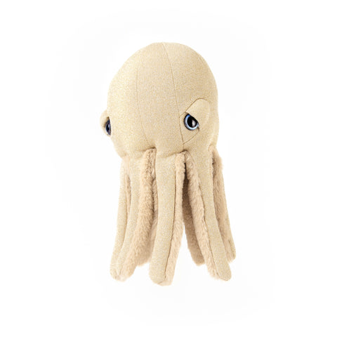 The Mini Gold Octopus Stuffed Animal Plushie Gold Mini by BigStuffed