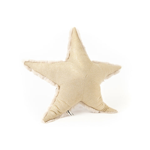 The Gold SeaStar Stuffed Animal Plushie Gold Small by BigStuffed