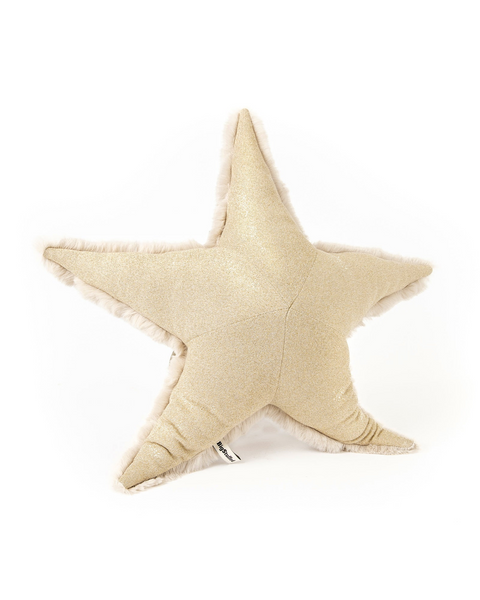 The Gold SeaStar Stuffed Animal Plushie Gold Small by BigStuffed