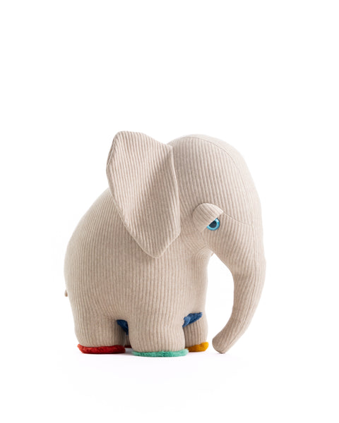 The Elephant Stuffed Animal Plushie Primary Big by BigStuffed