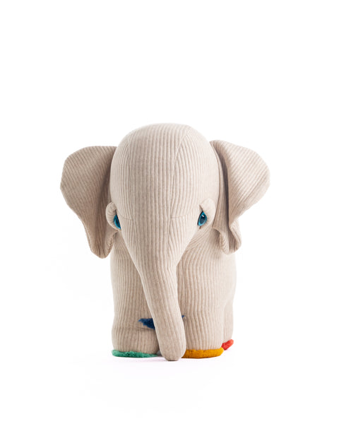 The Elephant Stuffed Animal Plushie Primary Big by BigStuffed