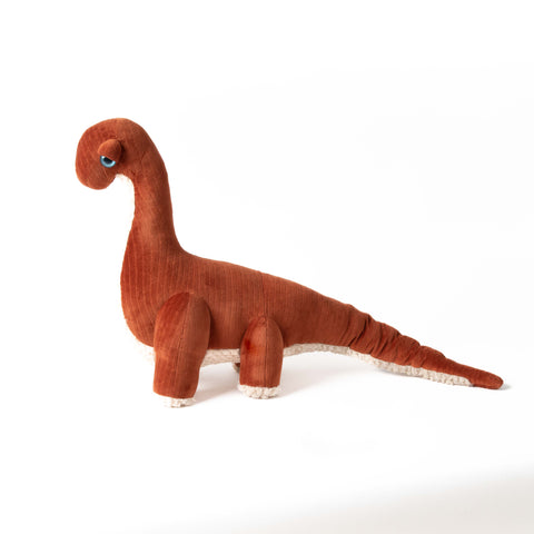 The Dinosaur Stuffed Animal Plushie Red Big by BigStuffed