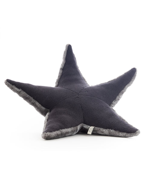 The Starfish Stuffed Animal Plushie Black Small by BigStuffed