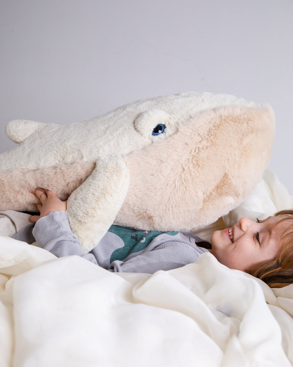 The Whale Stuffed Animal Plushie by BigStuffed