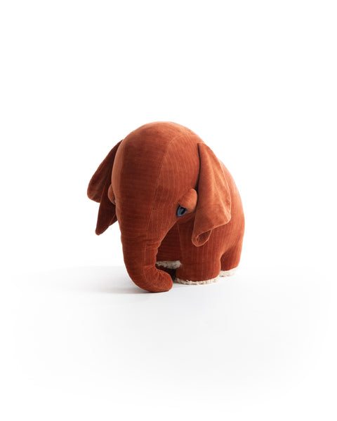 The Elephant Stuffed Animal Plushie Red Velvet Small by BigStuffed