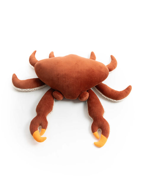 The Crab Stuffed Animal Plushie Sand Big by BigStuffed