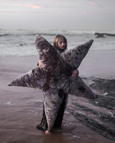 The Starfish Stuffed Animal Plushie Black Giant by BigStuffed